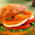 Roasted Sweet Potato Sandwich