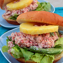 Tropical Ham Salad Sandwiches